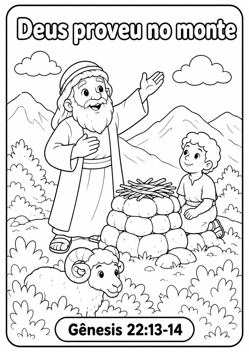 Deus proveu no monte